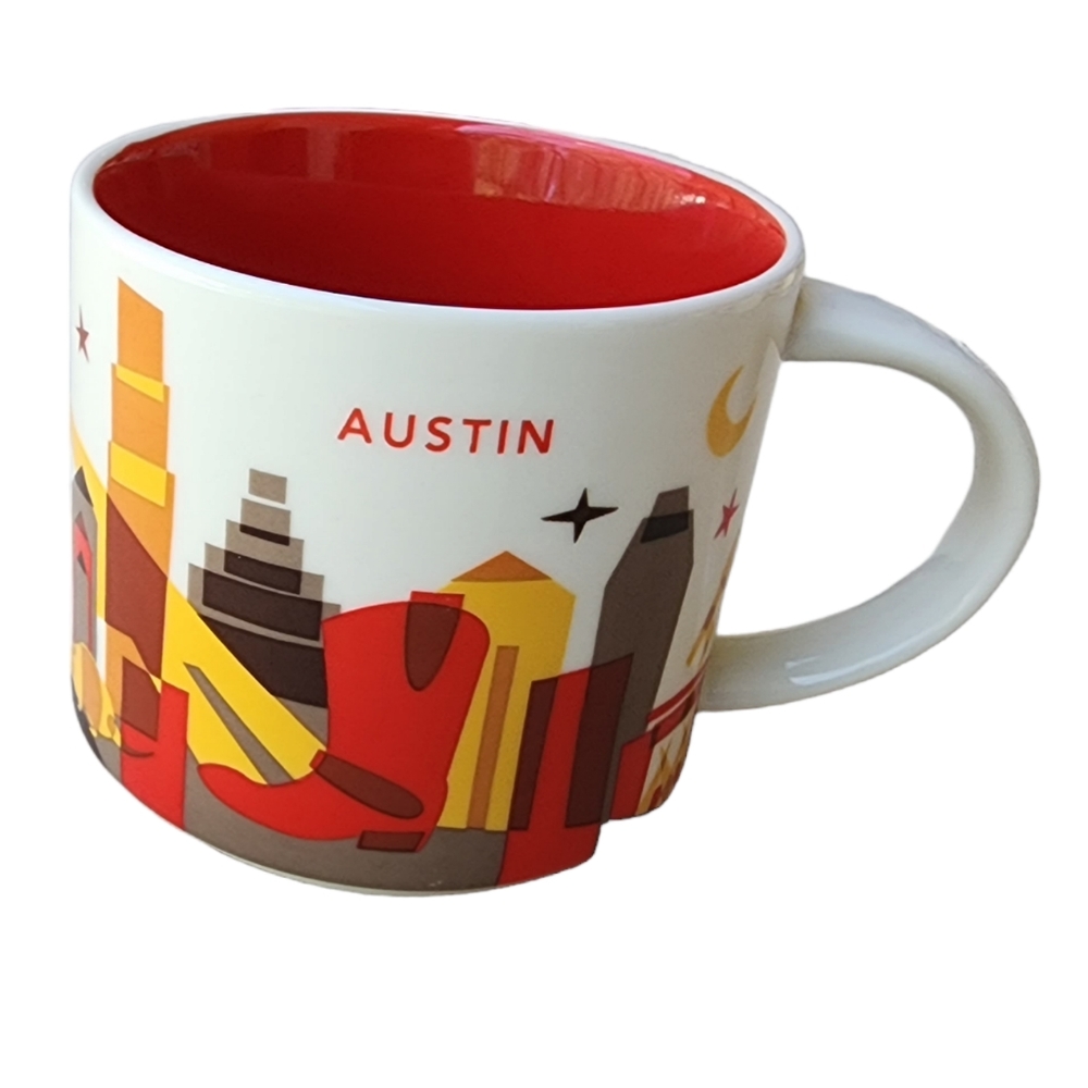 Starbucks Austin You Are Here Collection 14oz Pre Owned Condition Mug